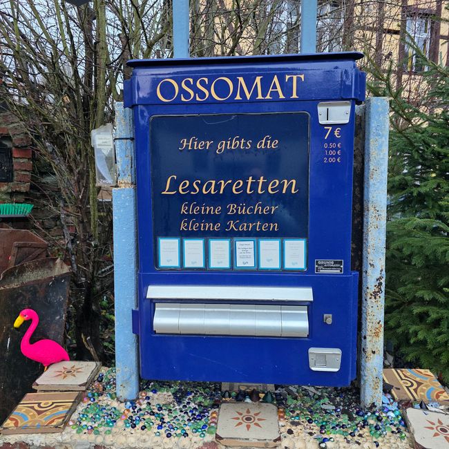 Lesaretten aus dem Ossomaten Hamm(Sieg)