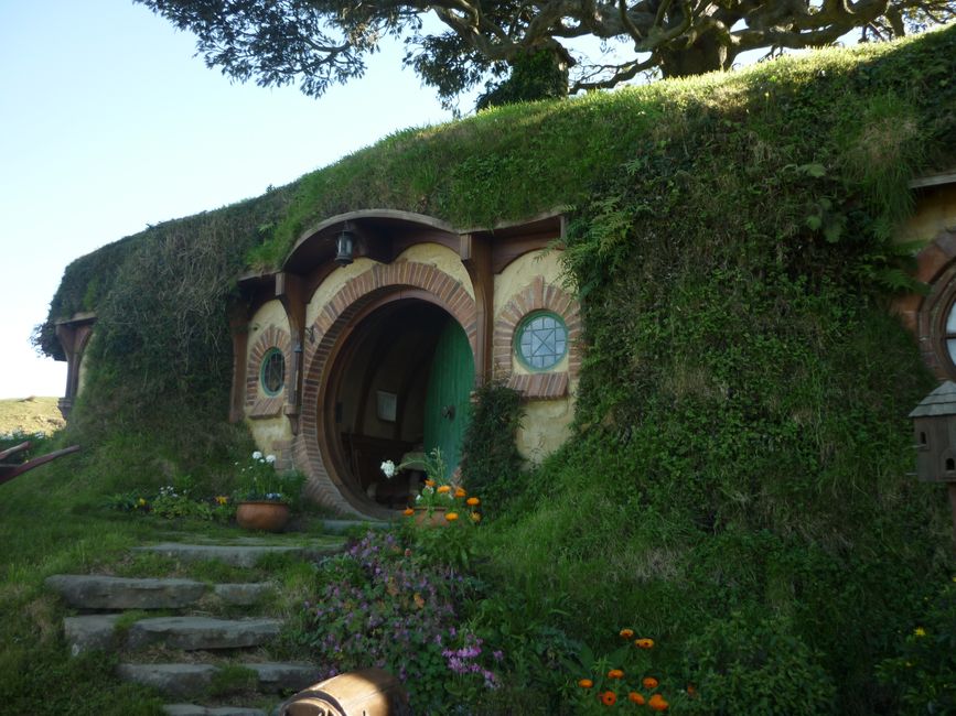 Hobbit hole from the inside