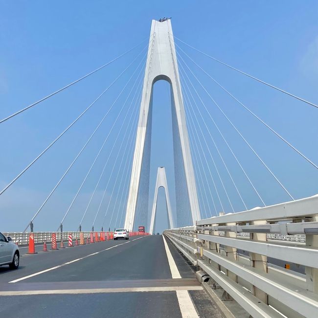 Bridge over the Daliao River at Panjin