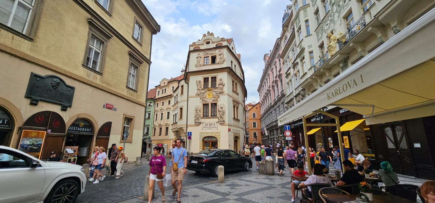 Prag - bin wieder mal da! Eine sehr volle und atemberaubende Location!