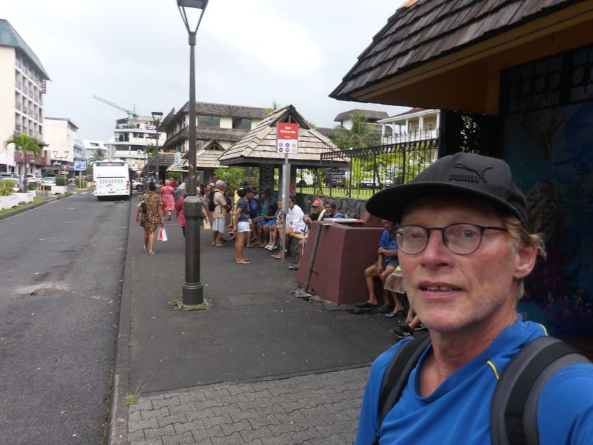 Warten auf Linie 1