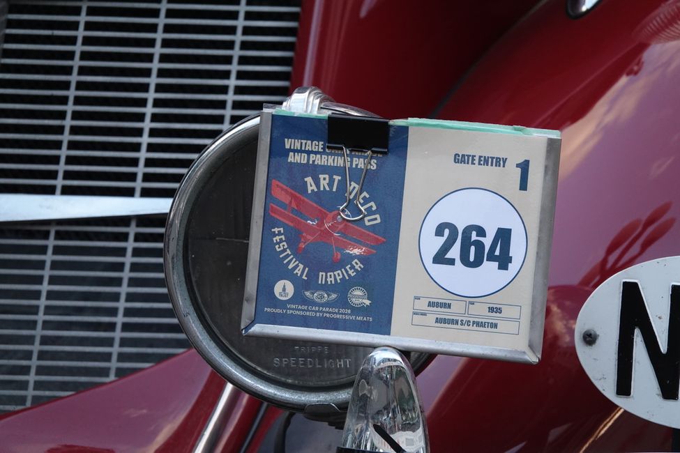Speciale per il 'Festival Art Deco di Napier'