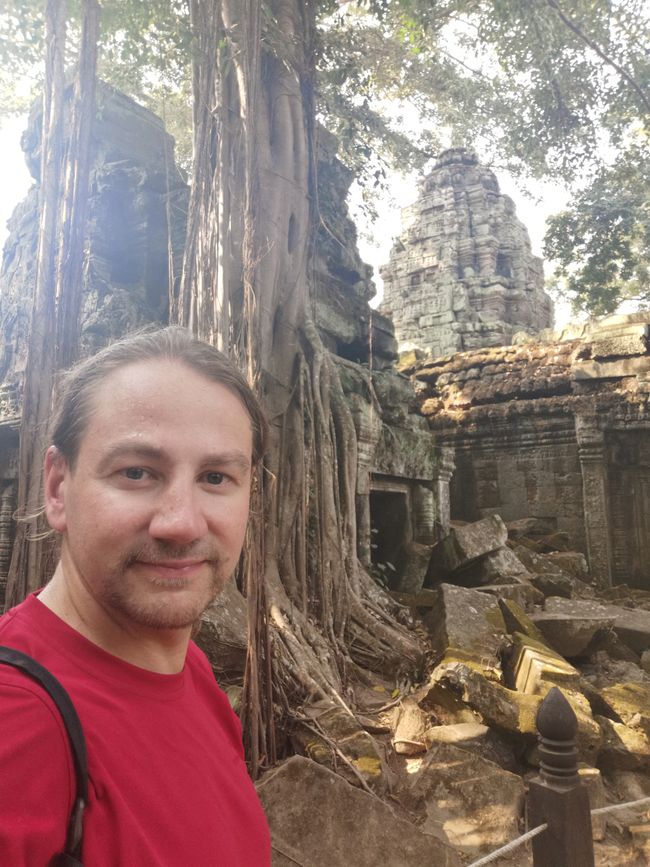 On Temple Tour in Siem Reap