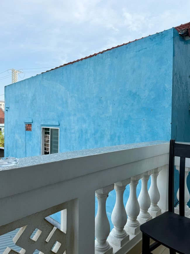 Unser Blick aus dem Zimmer