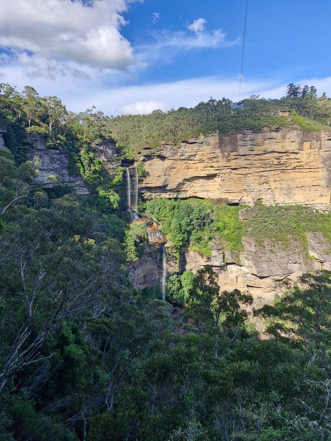 Katoomba Falls von weitem
