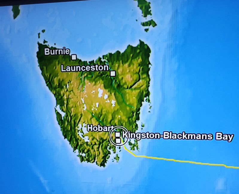 Tag 90 und 91 von 175: Kreuzfahrt rund um die Welt - Hobart/ Tasmanien/Australien und Seetag