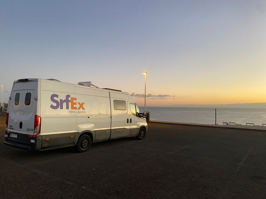 Toller Parkplatz in Playa Hombre mit Meerblick de luxe