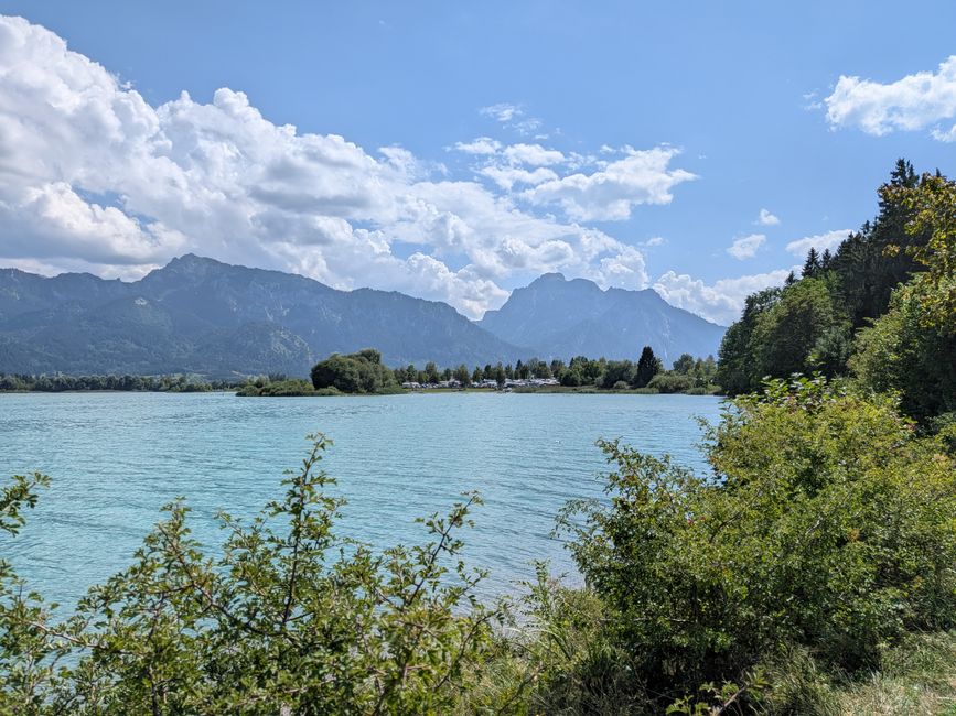 Sommerurlaub 2026 - Forggensee: die ersten Tage