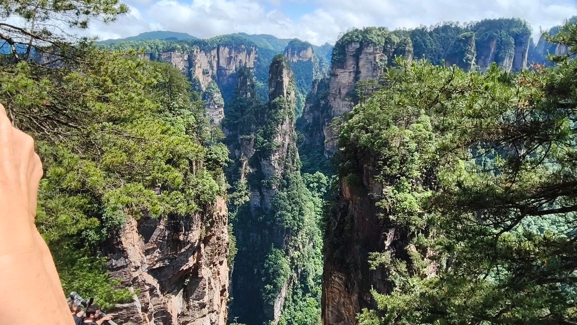 22. Mai.  Naturpark Zhangjiajie