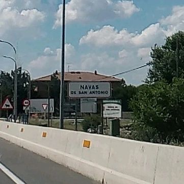 Photos from my car in Navas de San Antonio (Segovia) (July 2023)