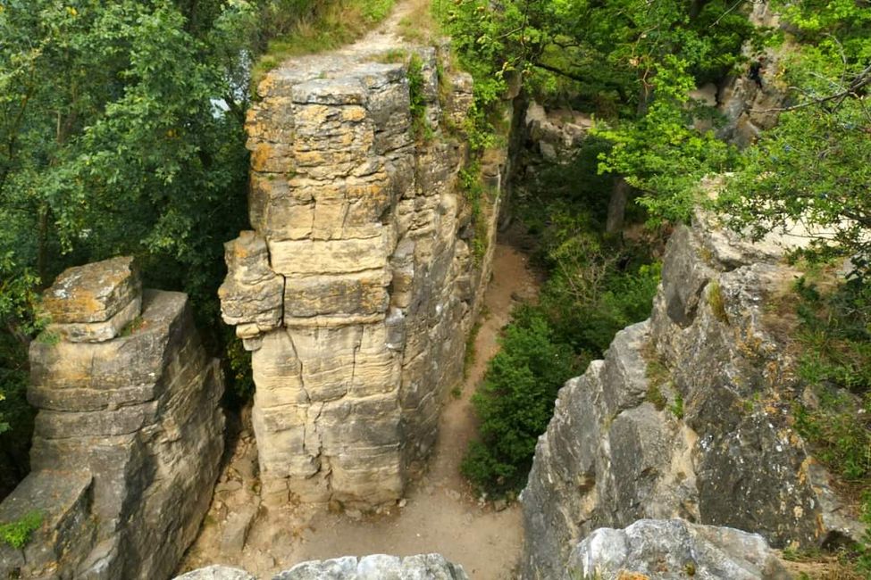 * * * S W A B I A N   
D O L O M I T E S * * *
Climbing, Hiking, Marveling: The Hessigheim Rock Gardens