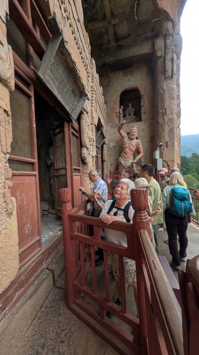 Escursione nei dintorni di Tianshui
Mai Ji Shan/Complesso Tempio dei Buddisti, Tempio di Fuxi