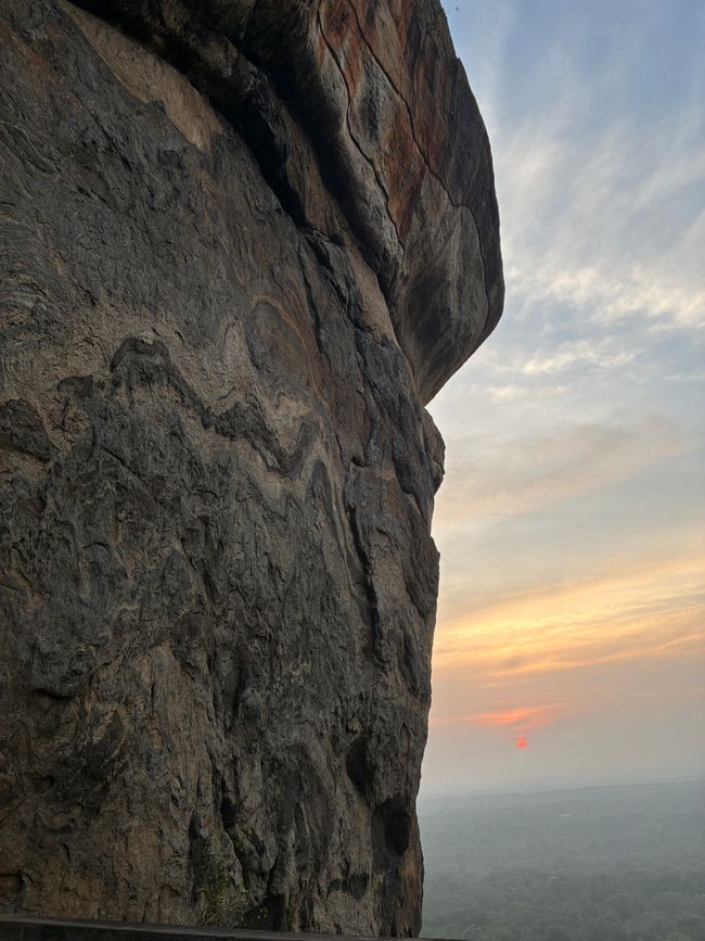 Coucher de soleil au Lions Rock