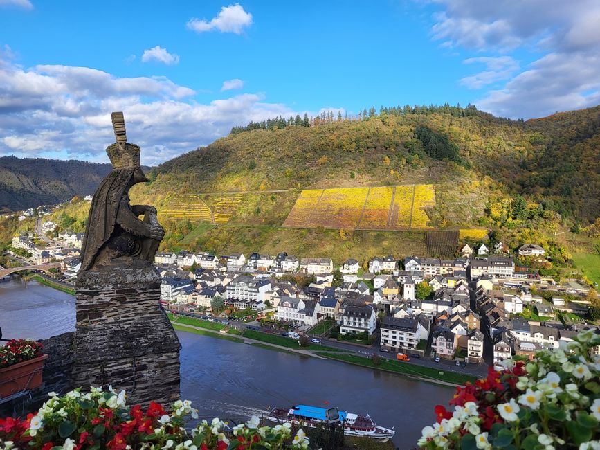 Vue depuis le Château de Cochem 