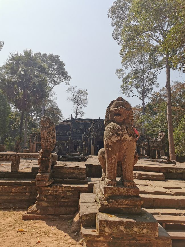 On Temple Tour in Siem Reap