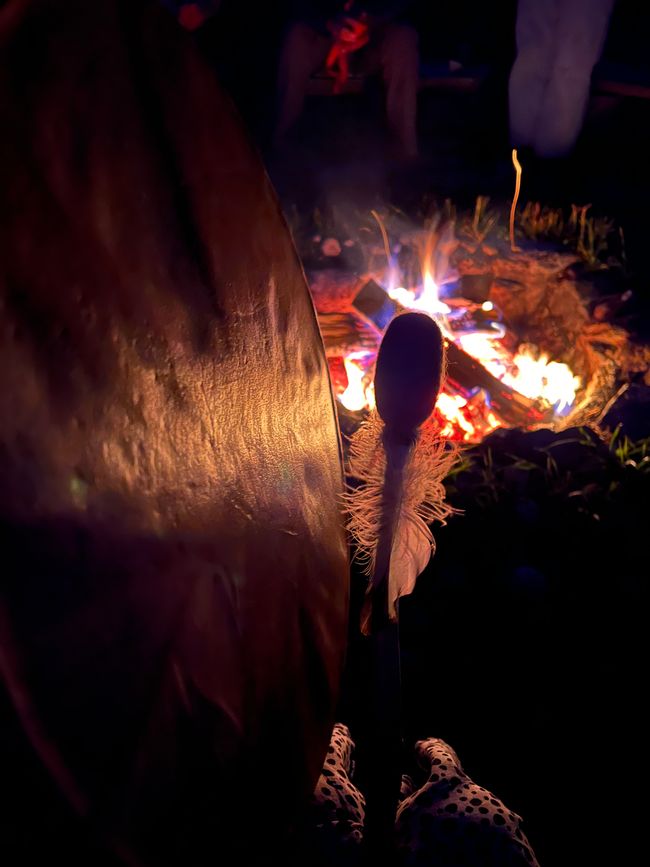Trommeln erinnert an eine längst vergangene Zeit