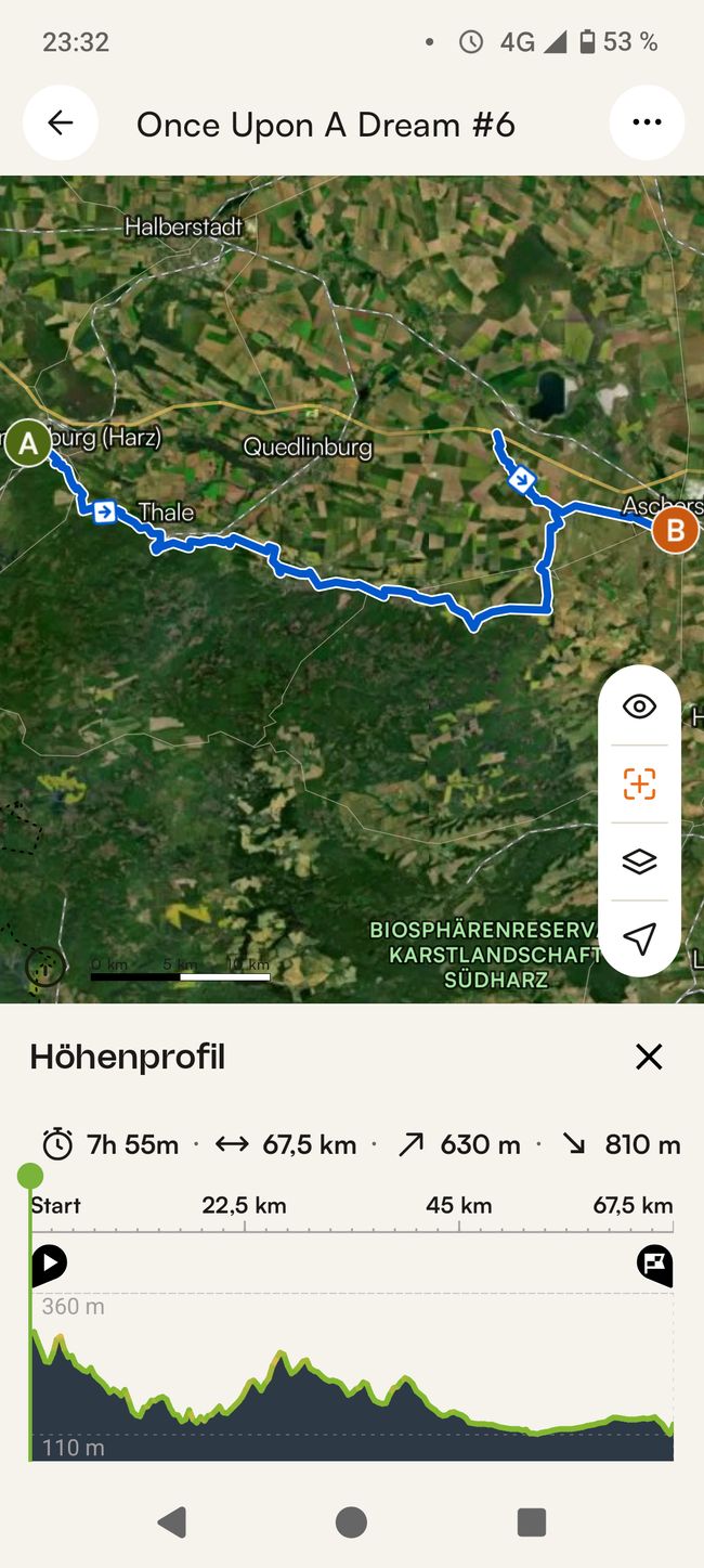 Maplibre | © komoot | Map data © OpenStreetMap Contributors