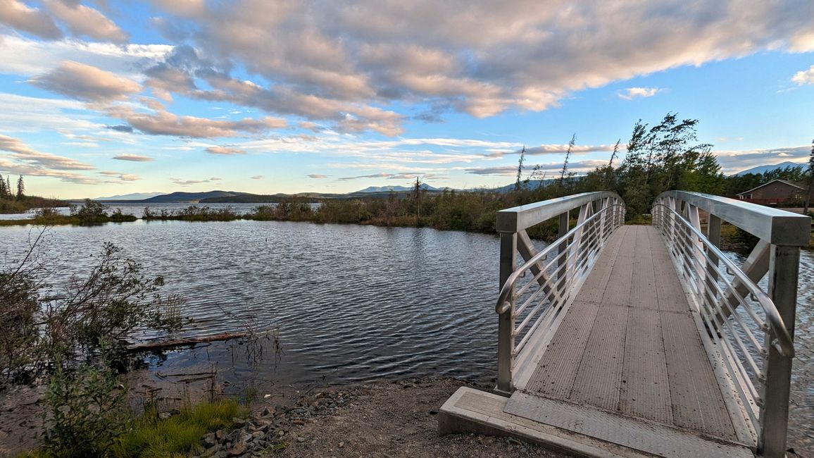 Tag 20: Boya Lake - Marsh Lake: ein langer Fahrtag in den Yukon