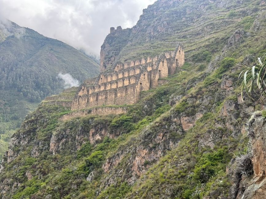 Getreidespeicher in Ollantaytambo