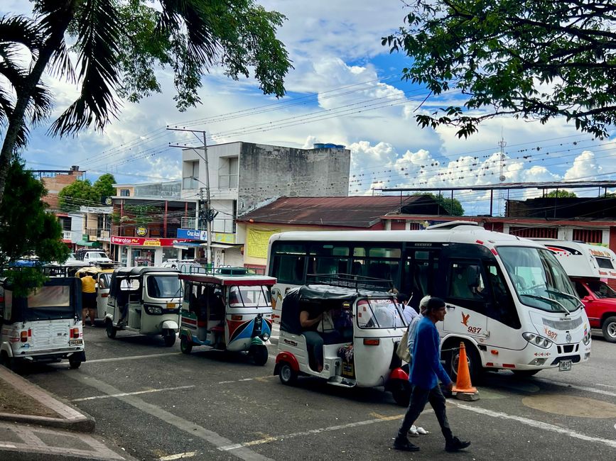 La 'stazione degli autobus' a Rivera