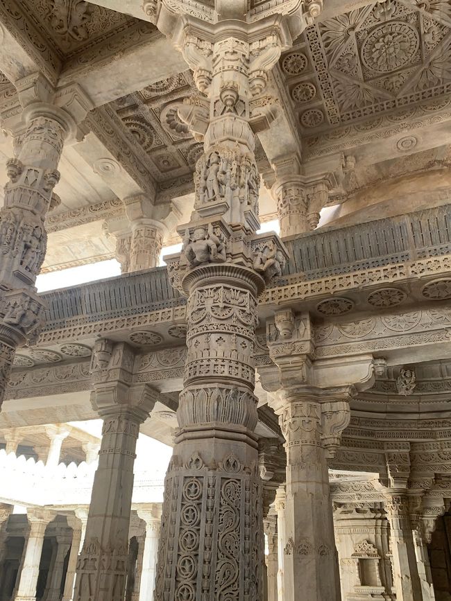 Adinath - Temple with Jain believers