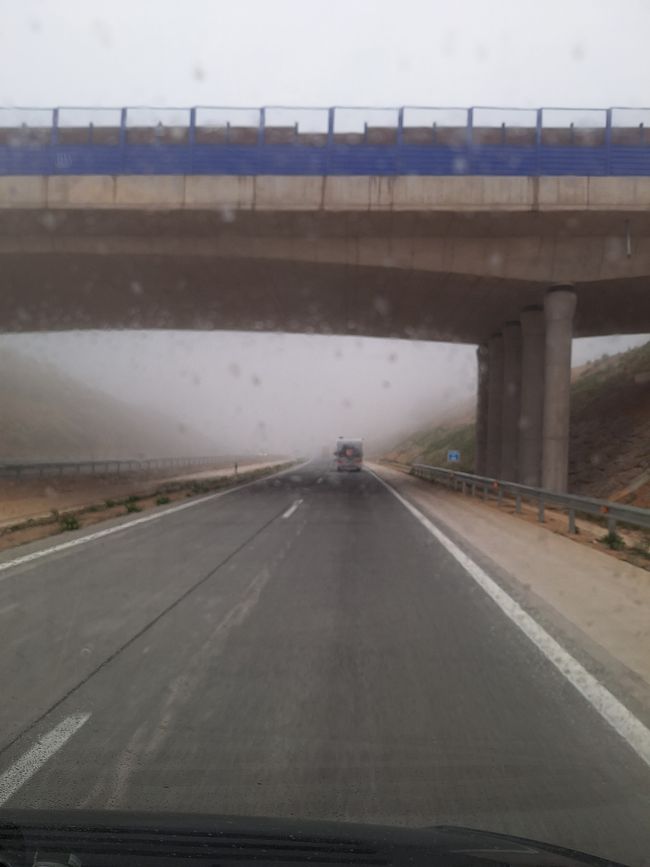 in the Sahara dust cloud