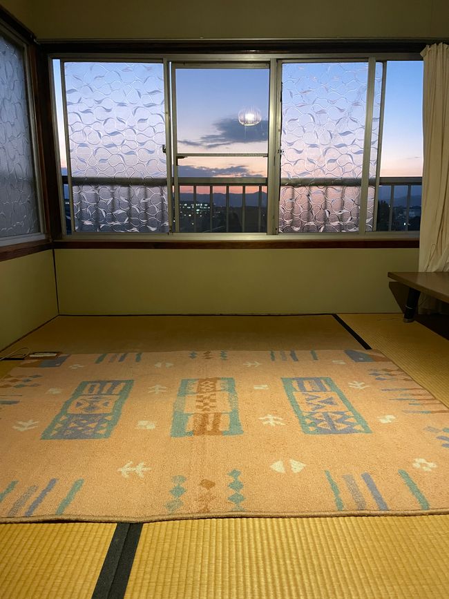 Zimmer mit Wärmematte und Aussicht