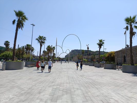 Barcelona Stadt und Strand
