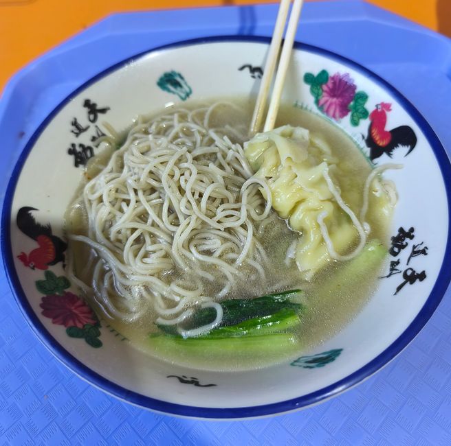 The Hawker Center in Singapore ....