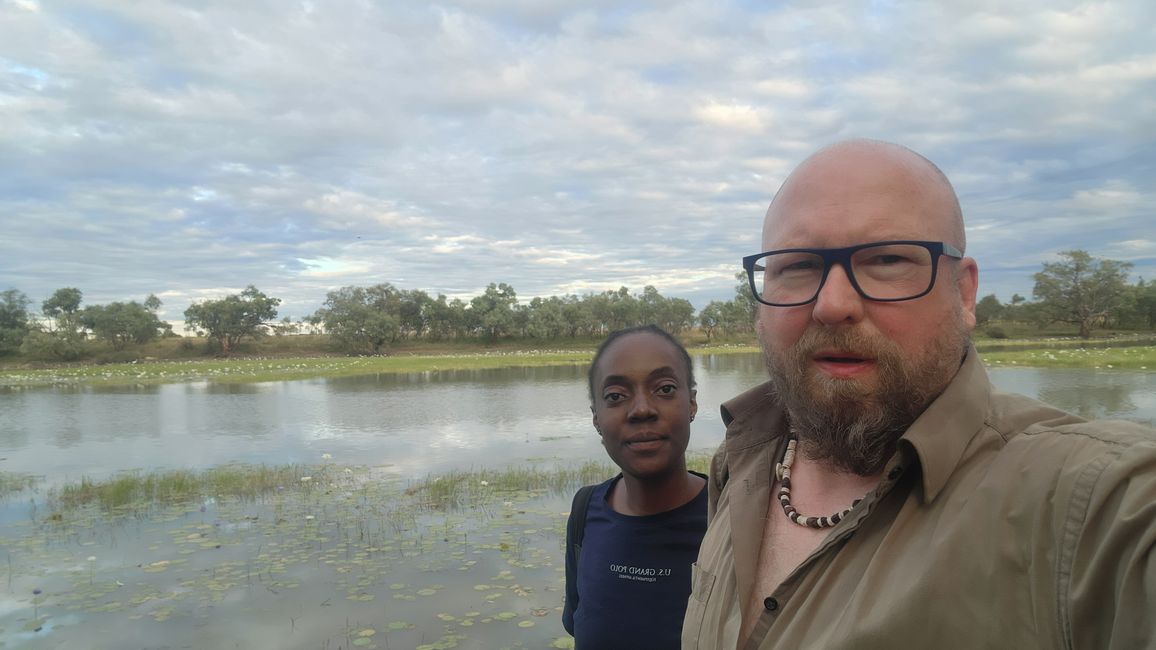 Tag 16, 10. Mai, Camooweal Billabong