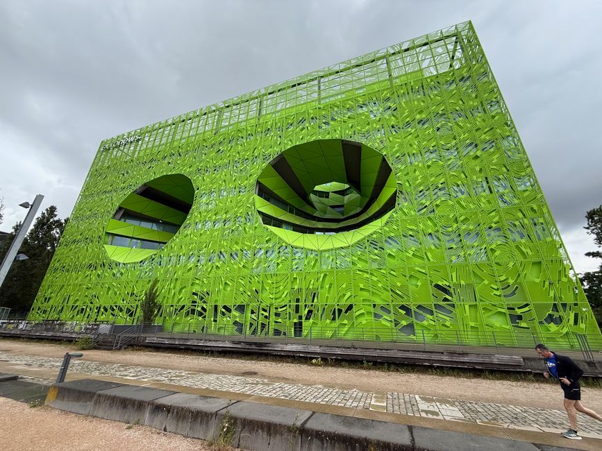 Cube Vert, Quai Rambaud, Lione, Euronews 