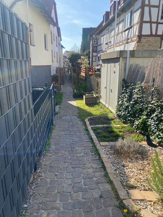 Kleine Gasse in Knittlingen