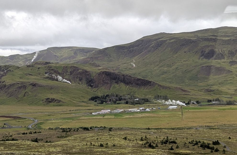 Auf dem Weg nach Reykjavik
