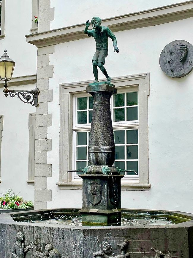 The Schängelbrunnen is a landmark of the city of Koblenz.
