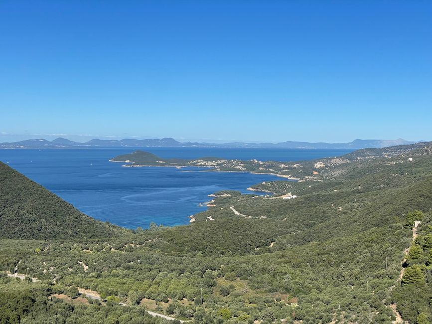 Línea de costa al sur de Igoumenitsa