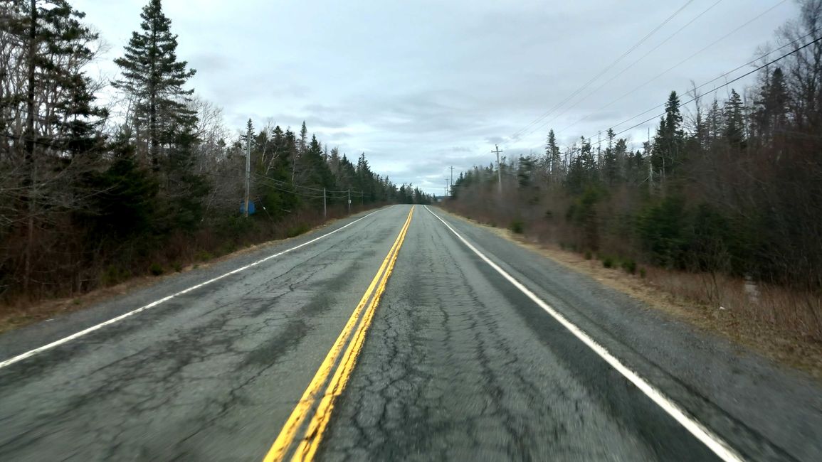 Travelling in Nova Scotia