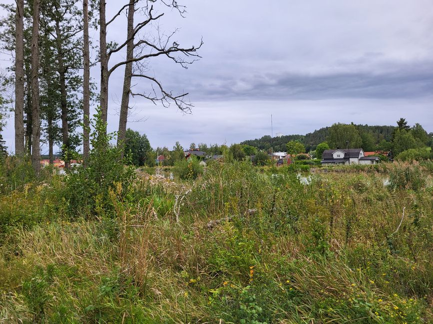 Rückweg am Götakanal