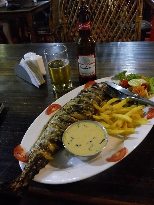 Un petit poisson roi pour 1000 Rs : DÉLICIEUX