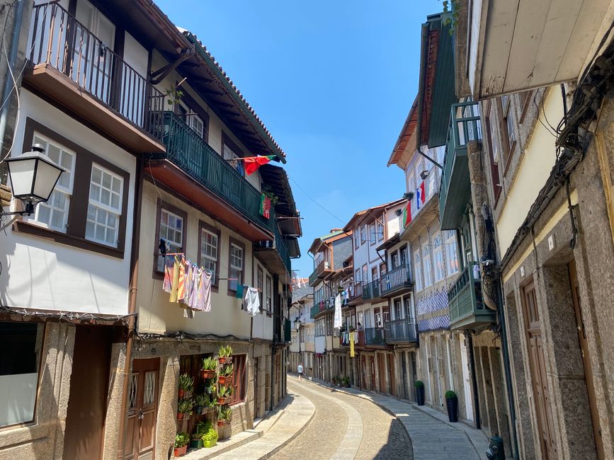 The old town of Guimaraes - exceptionally well maintained