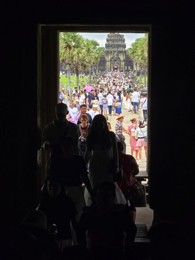Alles kommt anders... - oder: Die Tempelanlagen von Angkor