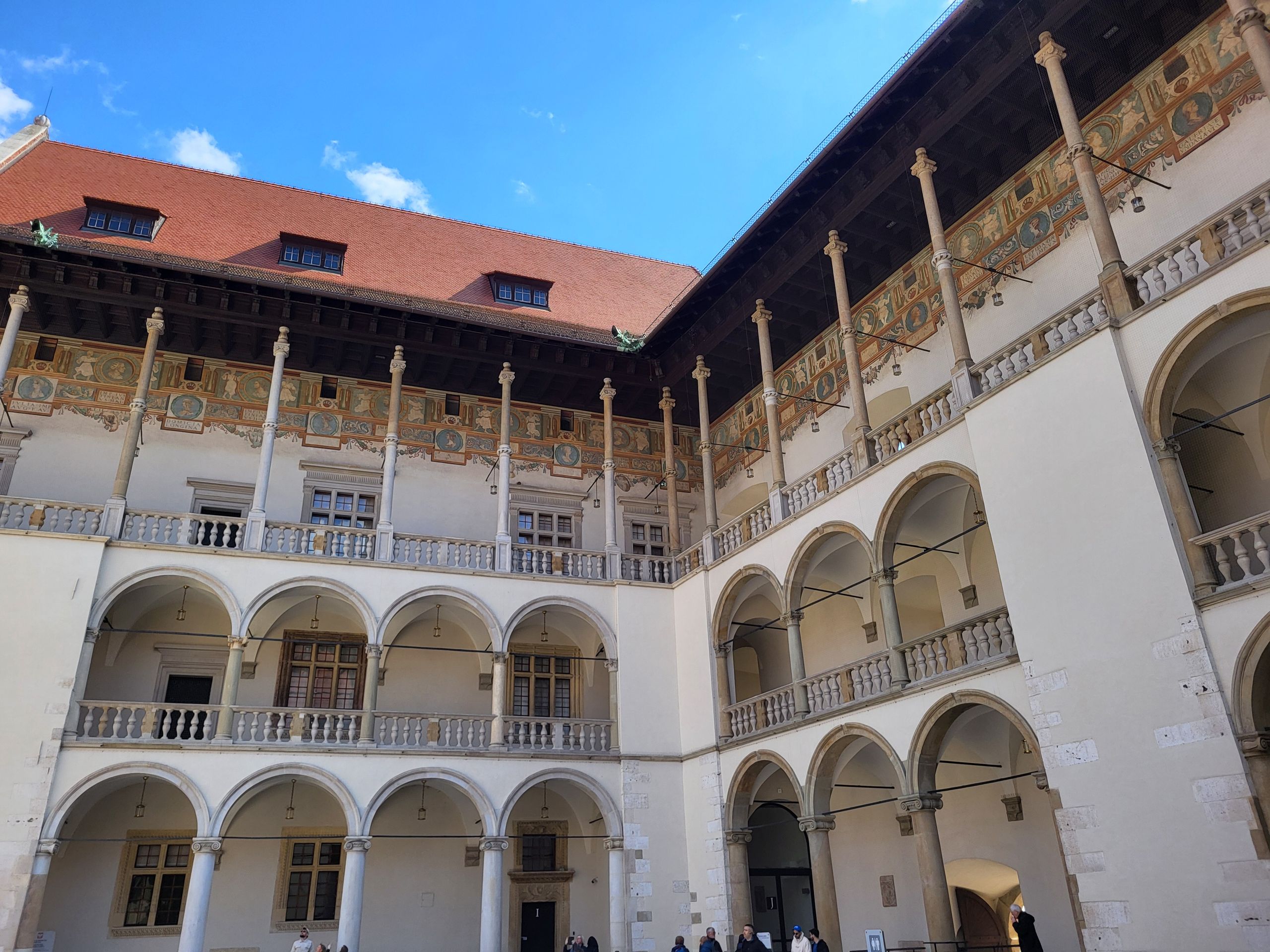 Château de Wawel - Cour intérieure
