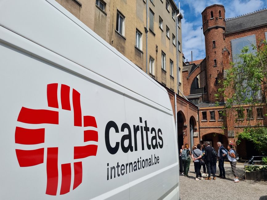 13.05.2024 - Unser erster Tag bei Caritas International