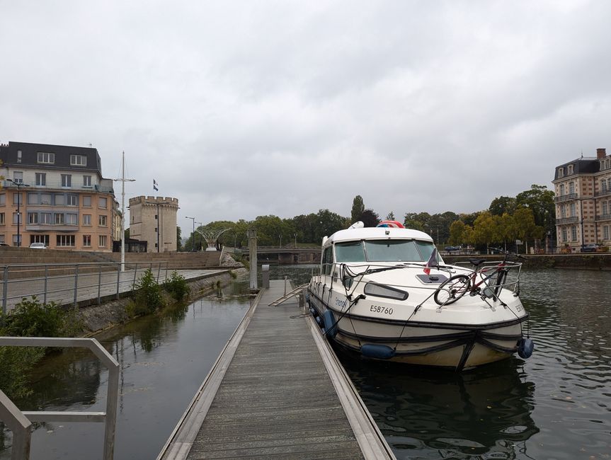 Docking place Verdun 