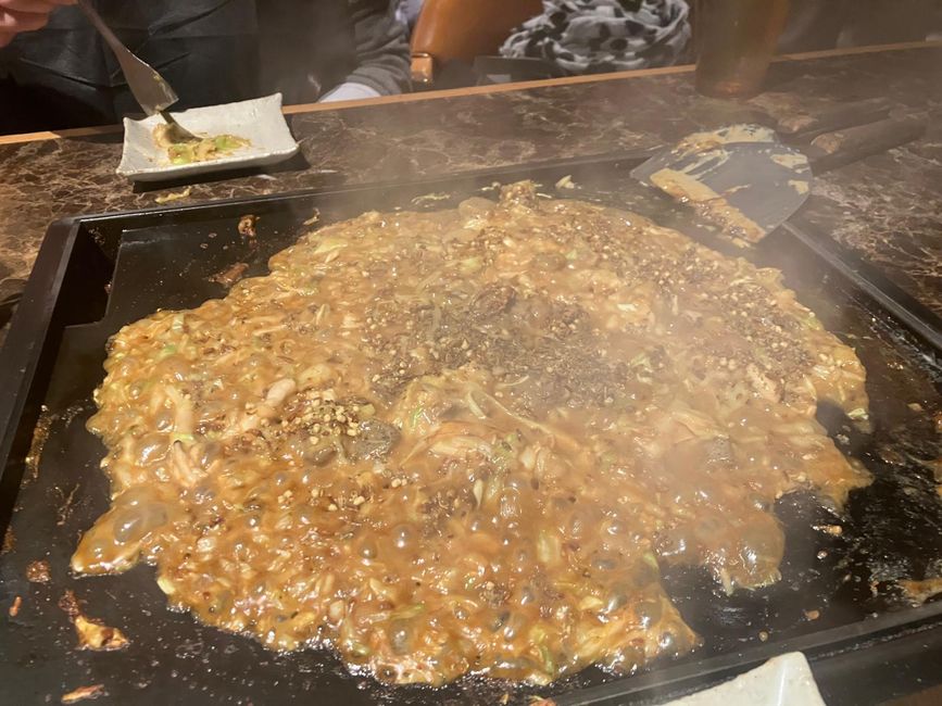 ... und so direkt von der Platte gegessen - super lecker