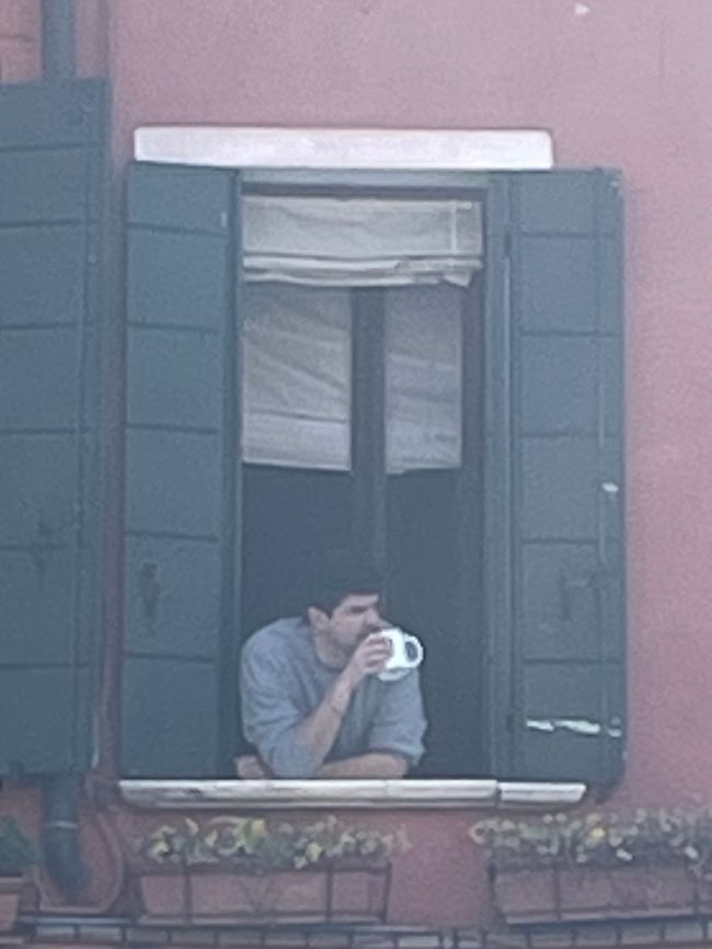 Morgenmuffel am Campo S. Margherita
