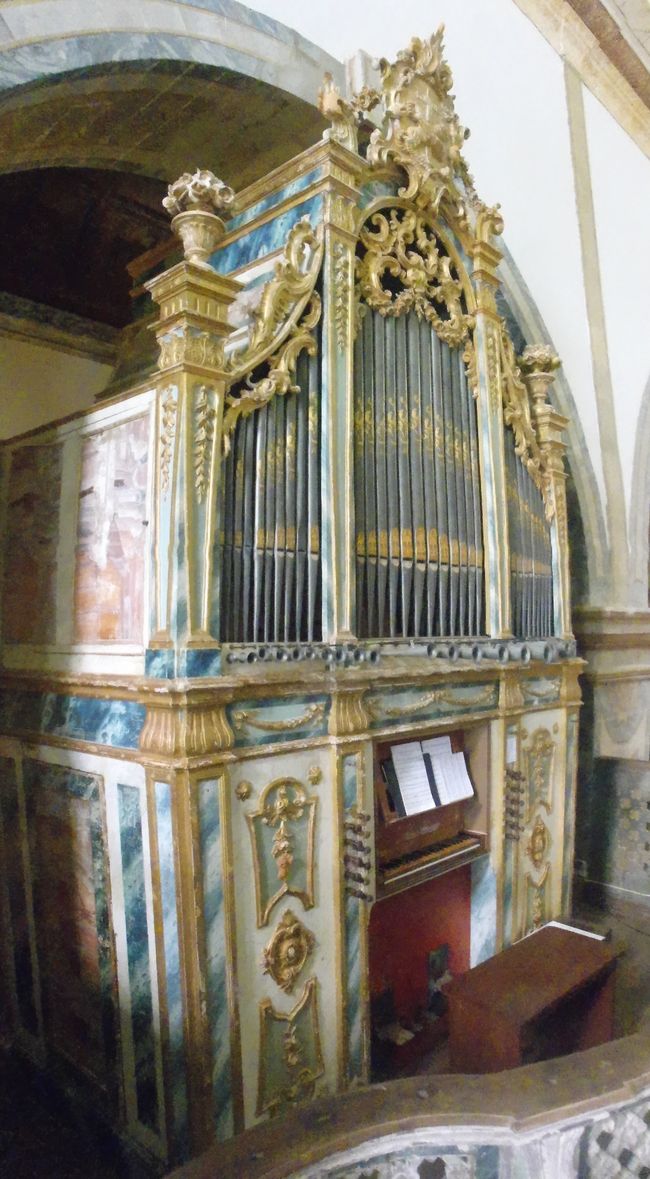 Orgel von 1788 im Museum, ehemaliges Franziskaner Kloster 