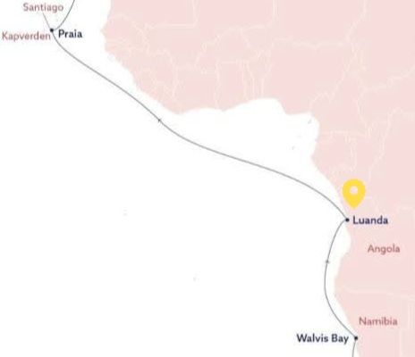 Jour 149 et 150 à 158 sur 175 : Luanda/Angola et neuf jours en mer