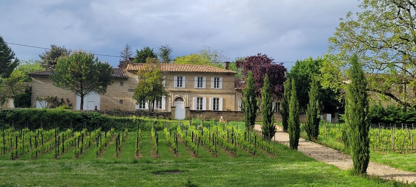 La nostra sistemazione presso Bordeaux