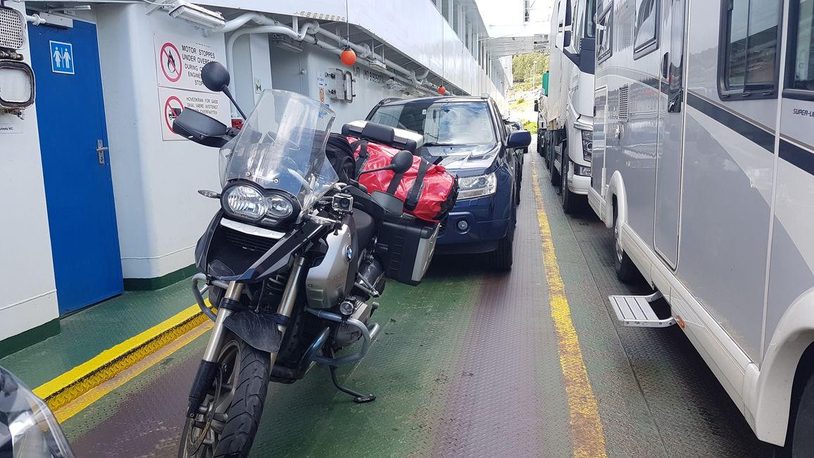 Motorradtour nach Norwegen im Mai 2019