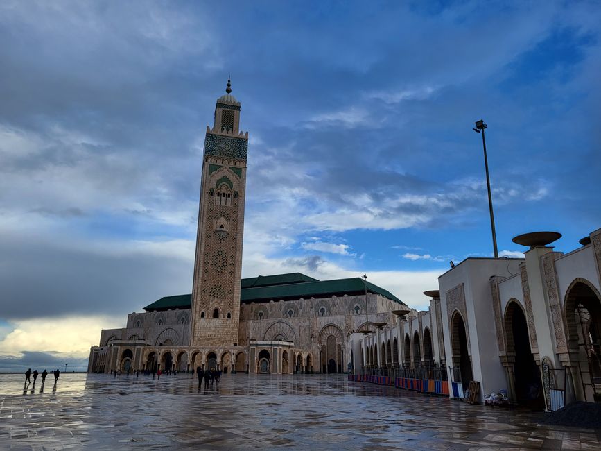 Mezquita Hassan II en Casablanca